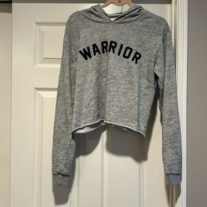 Spiritual gangster, cropped warrior sweatshirt, hoodie